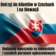 Dotrzyj do klientów w Czechach i na Słowacji